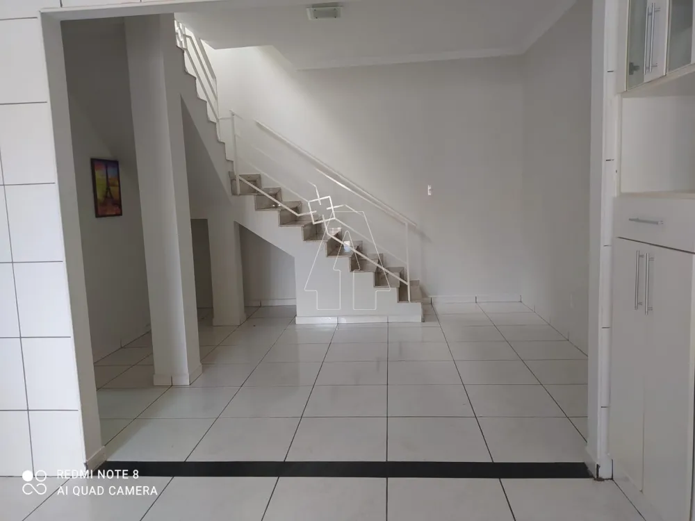Alugar Casa / Sobrado em Araçatuba R$ 3.000,00 - Foto 1