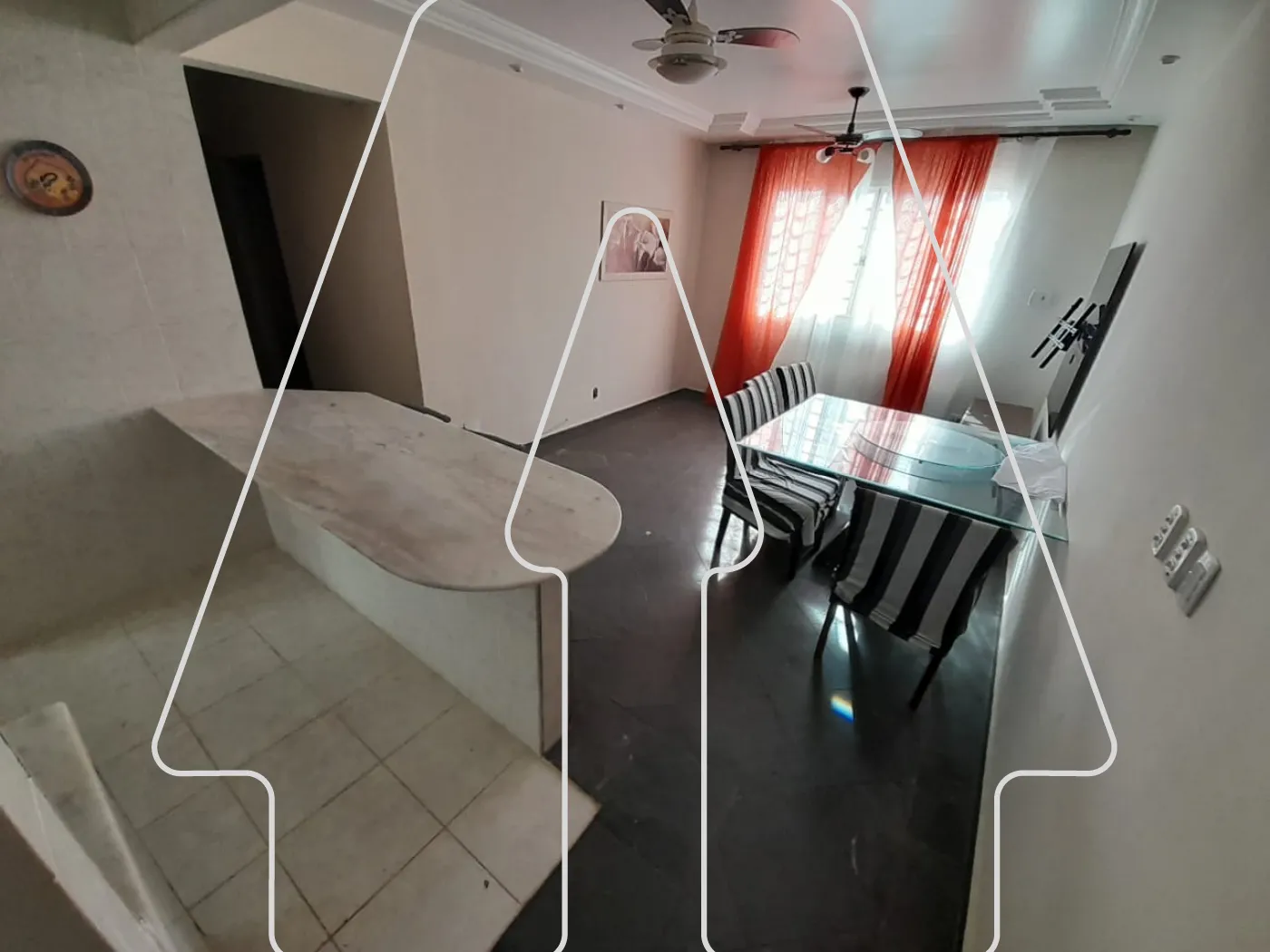 Alugar Apartamento / Padrão em Araçatuba R$ 1.050,00 - Foto 1